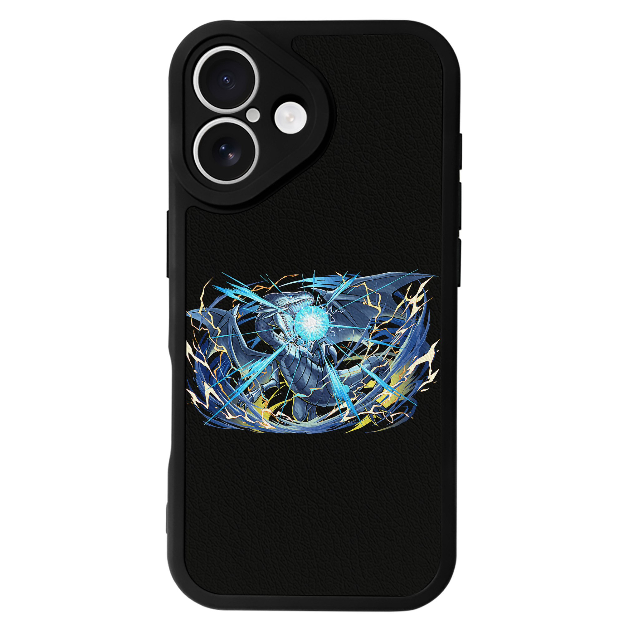 （画像用） 遊☆戯☆王 Yu-Gi-Oh! 【iPhone 16シリーズ対応】シリコンスマホケース（レザー調） 材質：シリコン